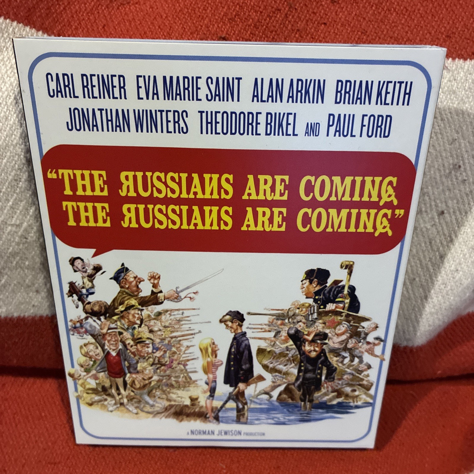 The Russians Are Coming (Blu-ray,1966) with slipcover
