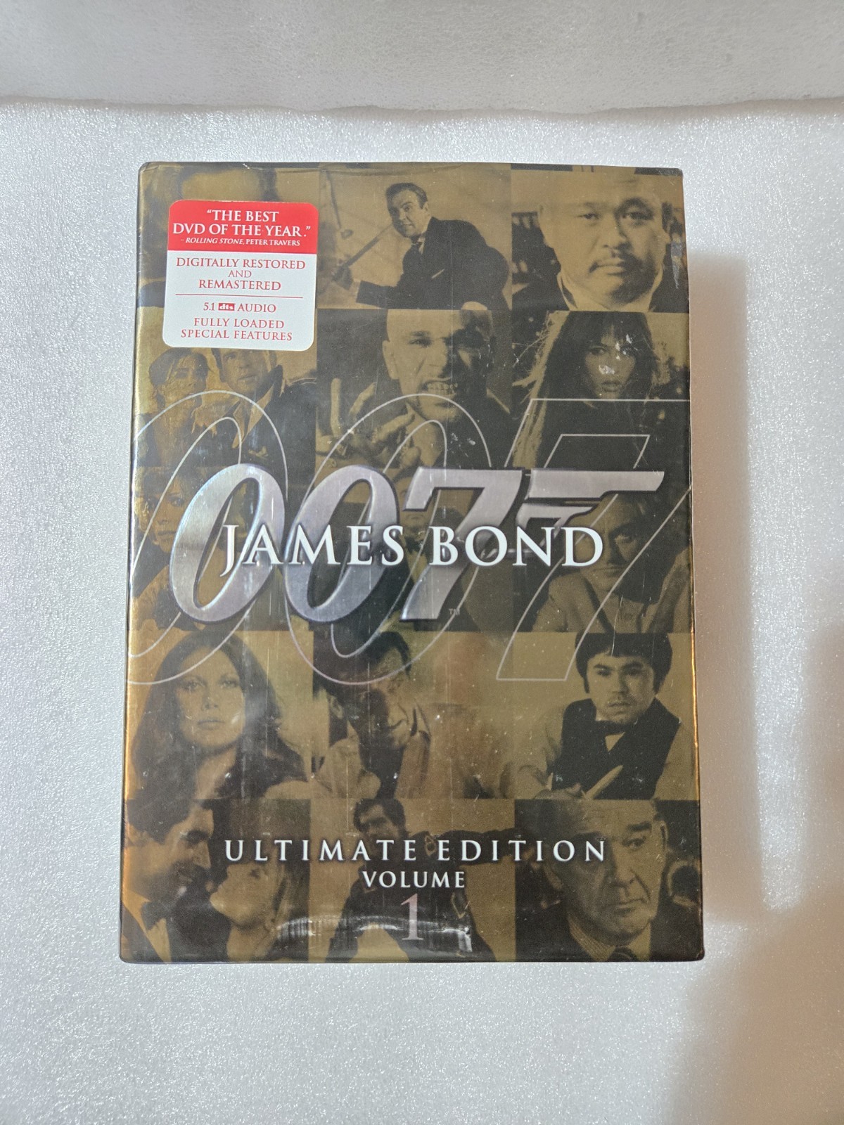 James Bond Ultimate Edition – Vol. 1 (DVD, 2009, 10-Disc Set) New Factory Sealed