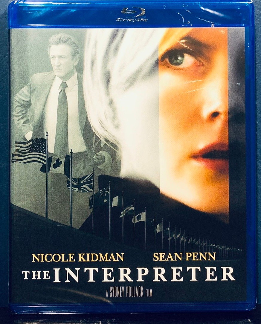 The Interpreter -2005 Kino Lorber Blu-ray Sydney Pollack Nicole Kidman Sean Penn