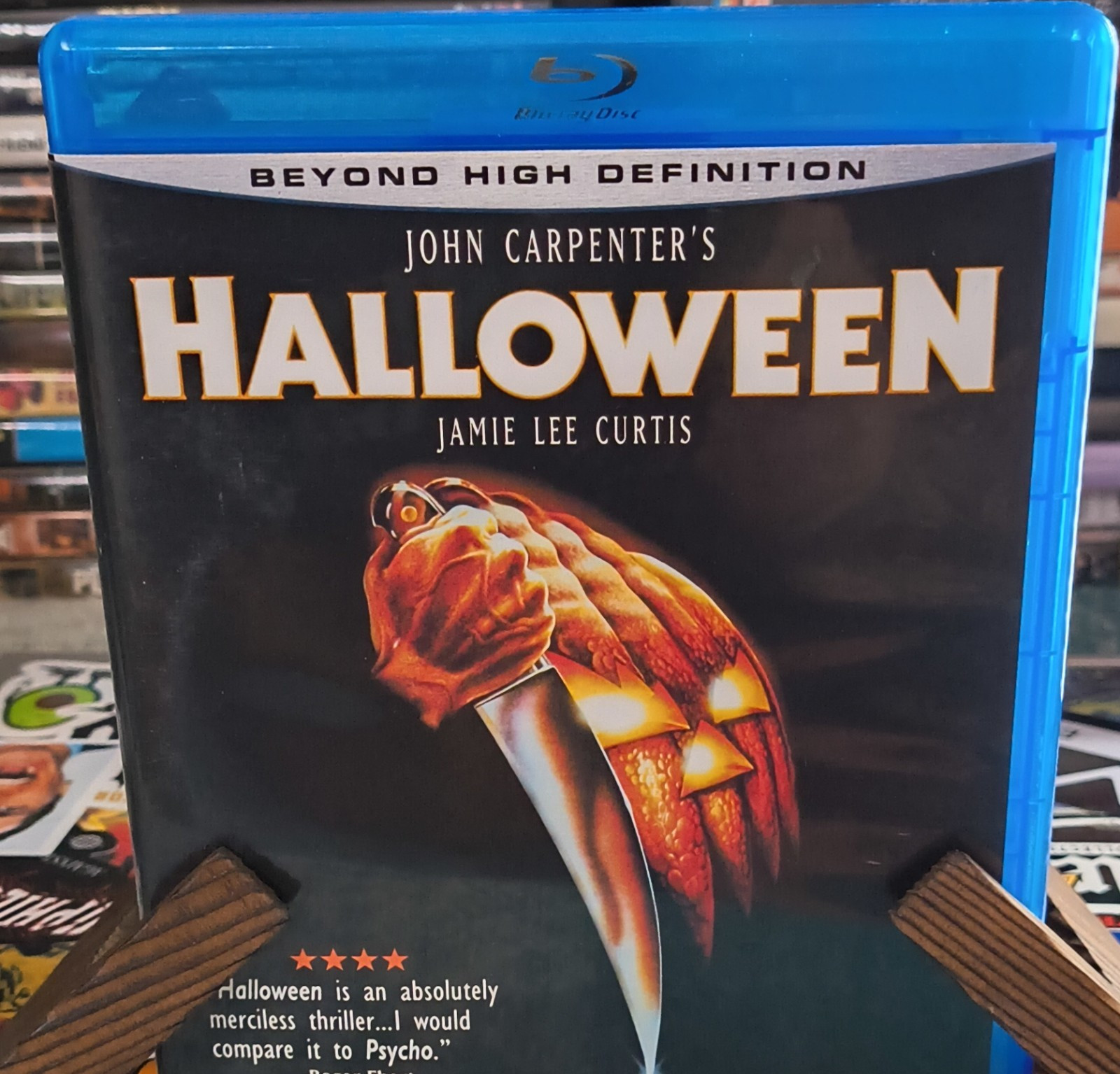 John Carpenter Halloween Blu-ray Disc, Jamie Lee Curtis, Horror R 91 Min
