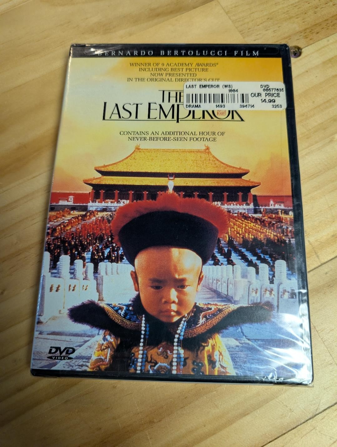 The Last Emperor Director’s Cut (DVD 1998) Bernardo Bertolucci SEALED SAKAMOTO