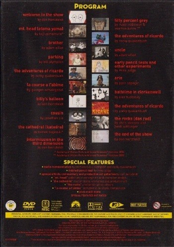 The Animation Show Volume 1 (DVD 180 BG 5-6) NEW