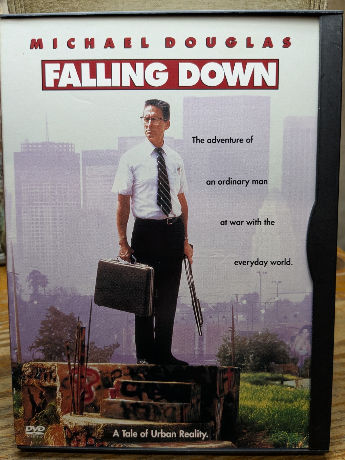 Falling Down (DVD) 1993 Michael Douglas & Robert Duvall – Snapcase – VG++