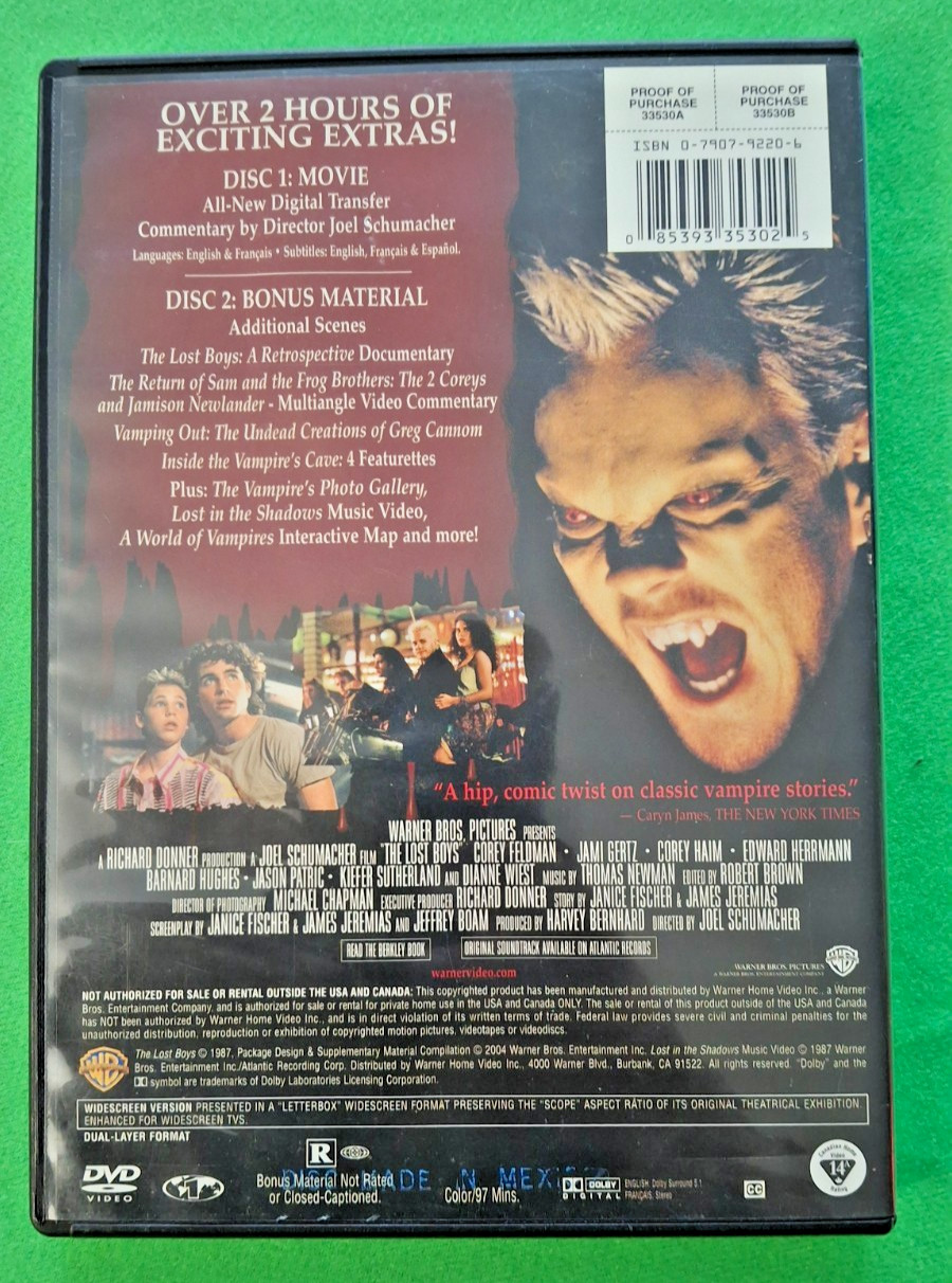 The Lost Boys (Two-Disc Special Edition) DVD