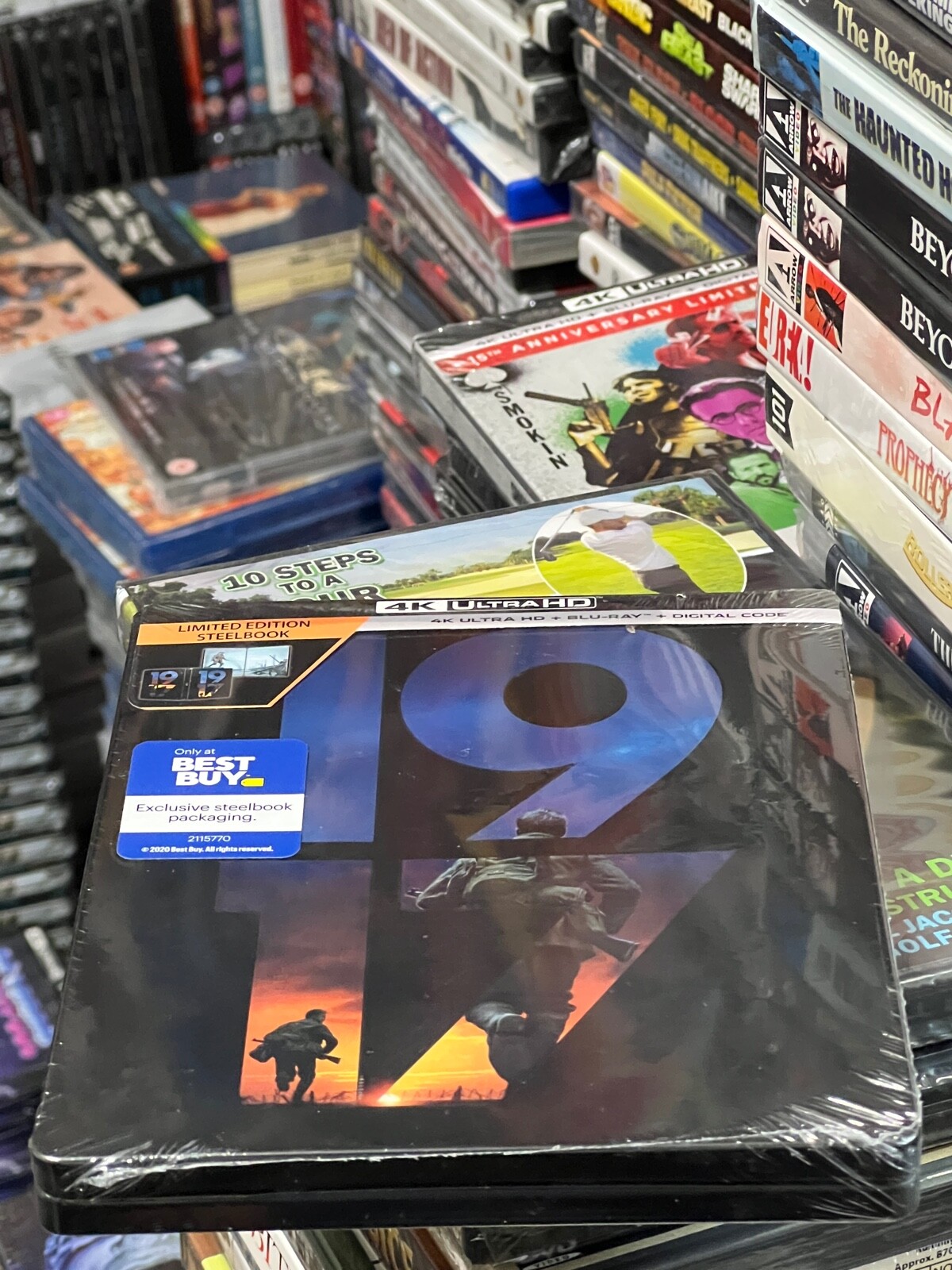 1917 (4K Ultra HD / BLU-RAY) Limited Edition Steelbook! BRAND NEW!