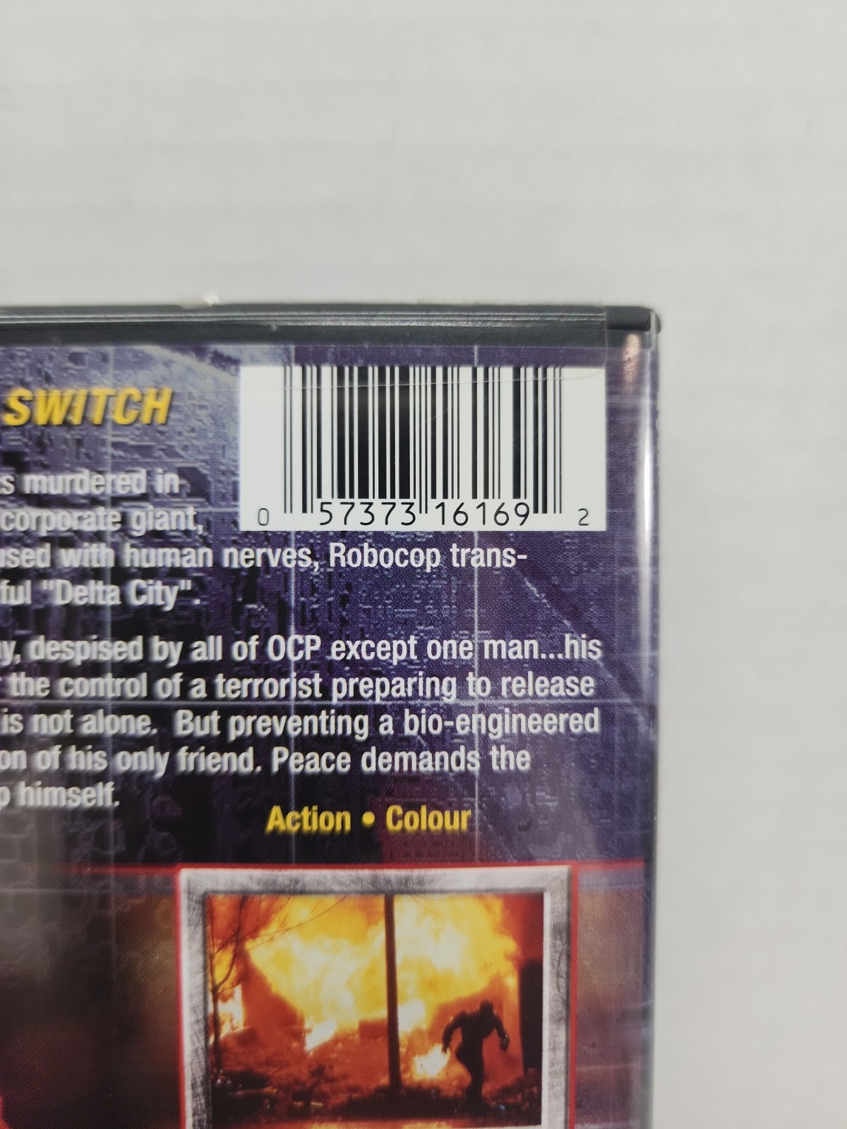 Robocop Prime Directives Crash + Burn & Dark Justice DVD Lot Of 2 TV Mini Series