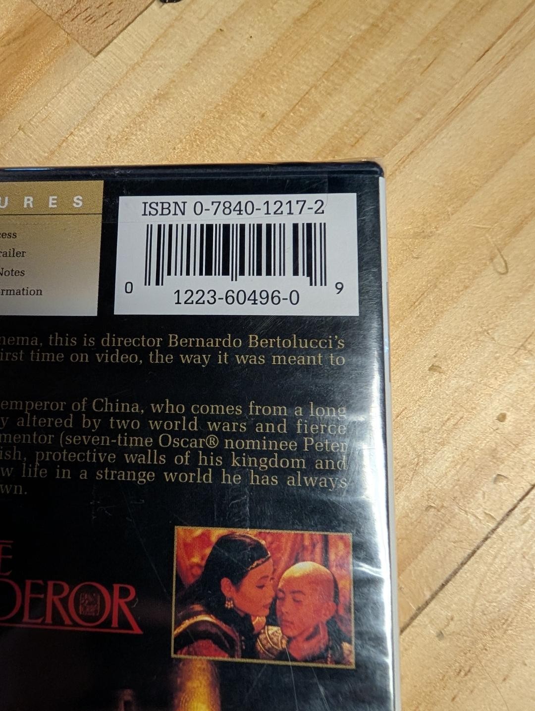 The Last Emperor Director’s Cut (DVD 1998) Bernardo Bertolucci SEALED SAKAMOTO