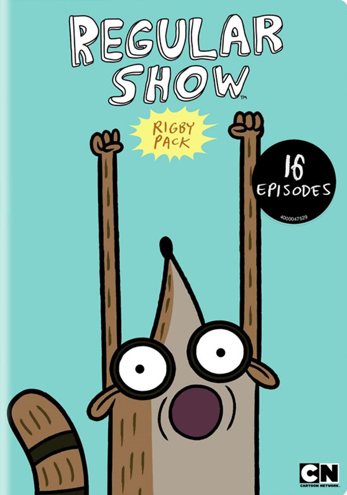 Cartoon Network Regular Show # Rigby Pack DVD NEW