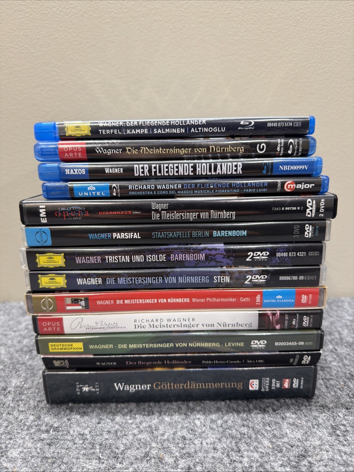 Richard Wagner Der Ring Des Nibelungen BLU RAY Metropolitan Opera LOT 26 Discs