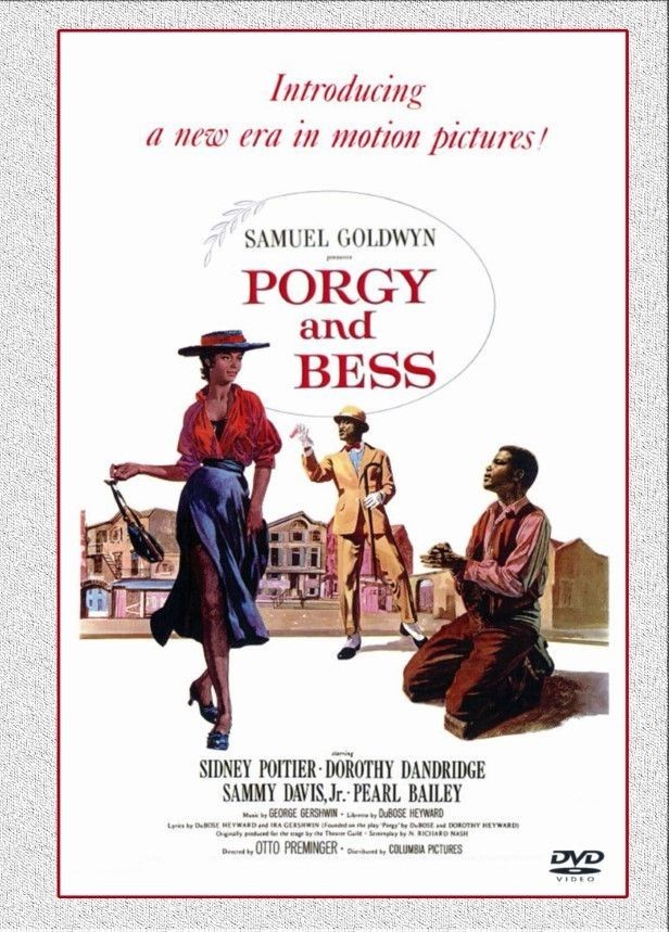Porgy and Bess (1959) Sidney Poitier Dorothy Dandridge DVD-R MOD