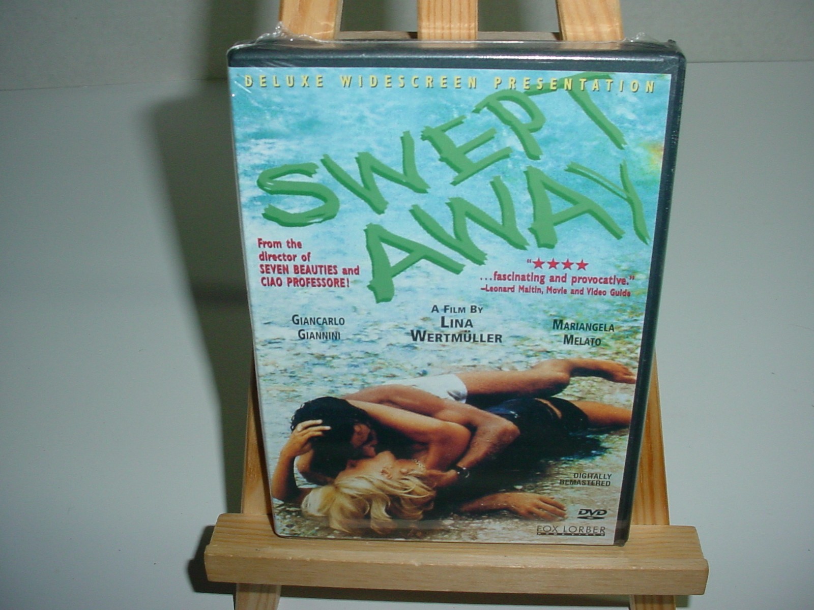 Swept Away (DVD, 1974, Koch Lorber ) Giancarlo Giannini Mariangela Melato