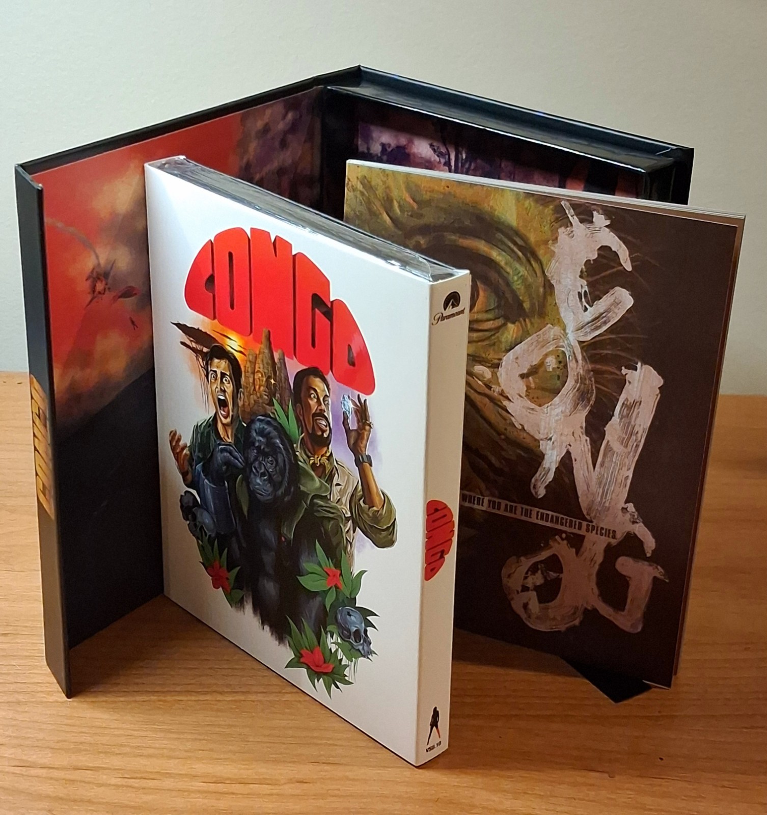 Congo (1995) 4K/UHD Blu-ray w/ Slipcover – Box Slipcase – Booklet – New Sealed