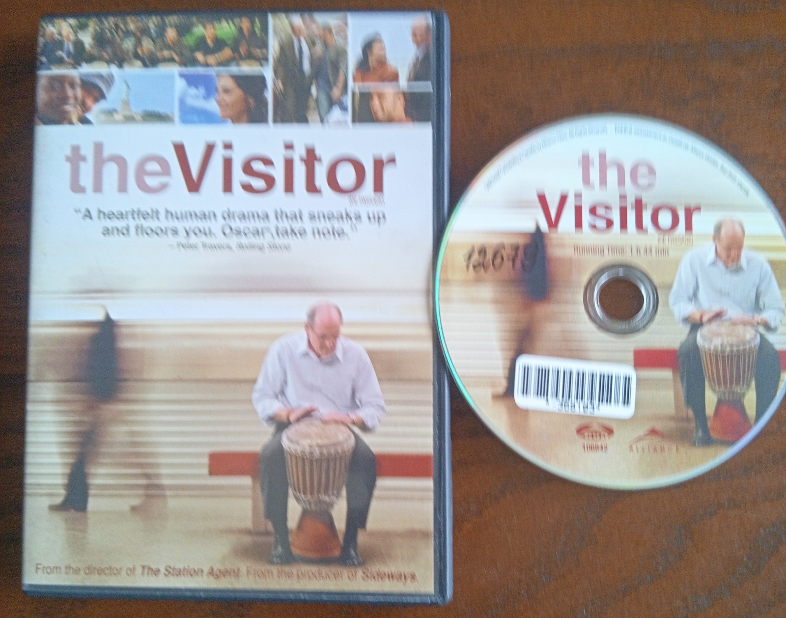 THE VISITOR (DVD,’07,WS)~RICHARD JENKINS~HAAZ SLEIMAN~DANAI GURIRA~HIAM ABBASS