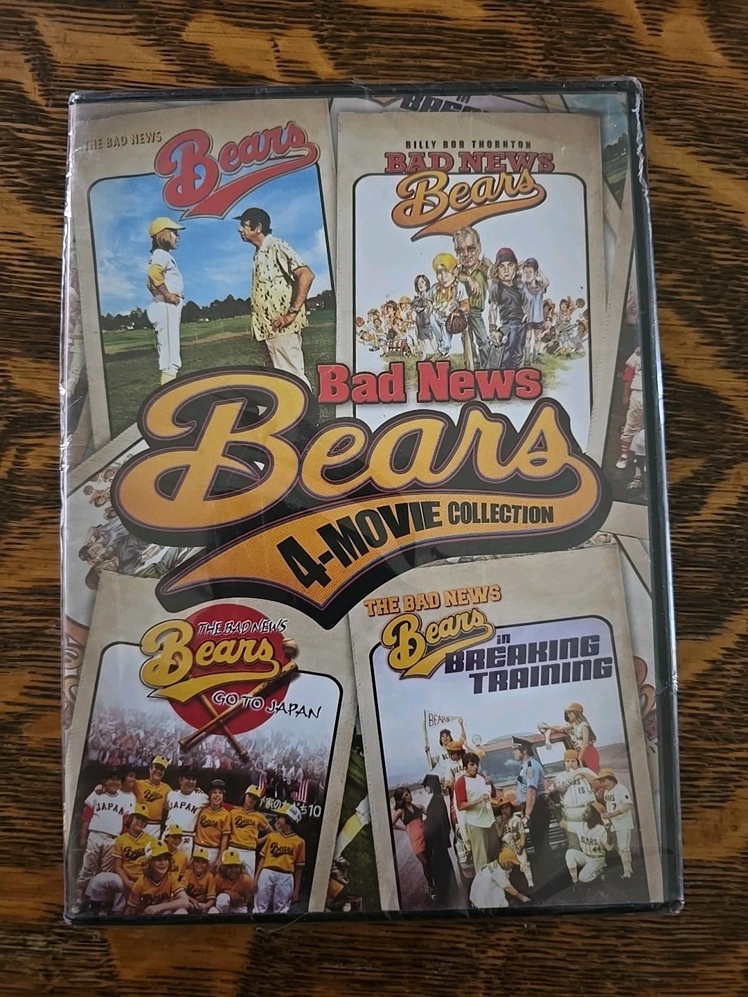 Bad News Bears 4-Movie Collection DVD Set – NEW