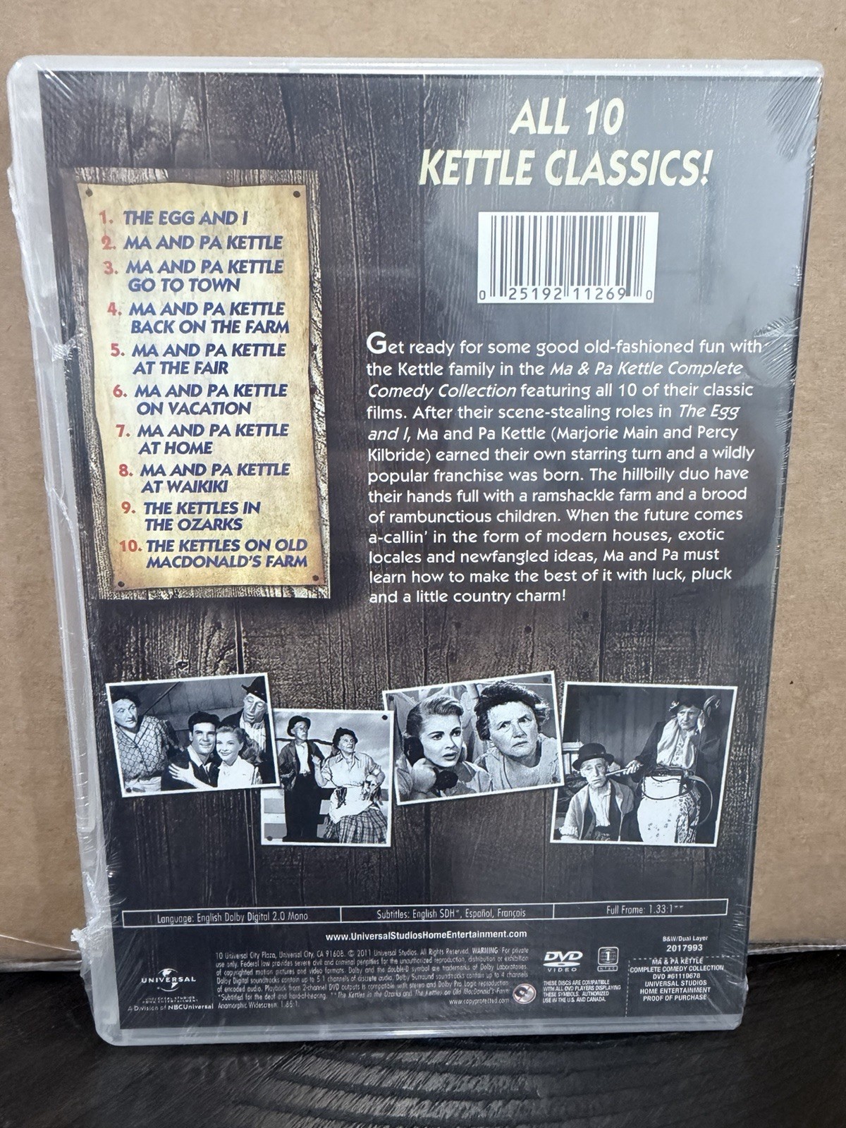 Ma & Pa Kettle Complete Comedy Collection (DVD) New sealed 10 Movies w slipcase