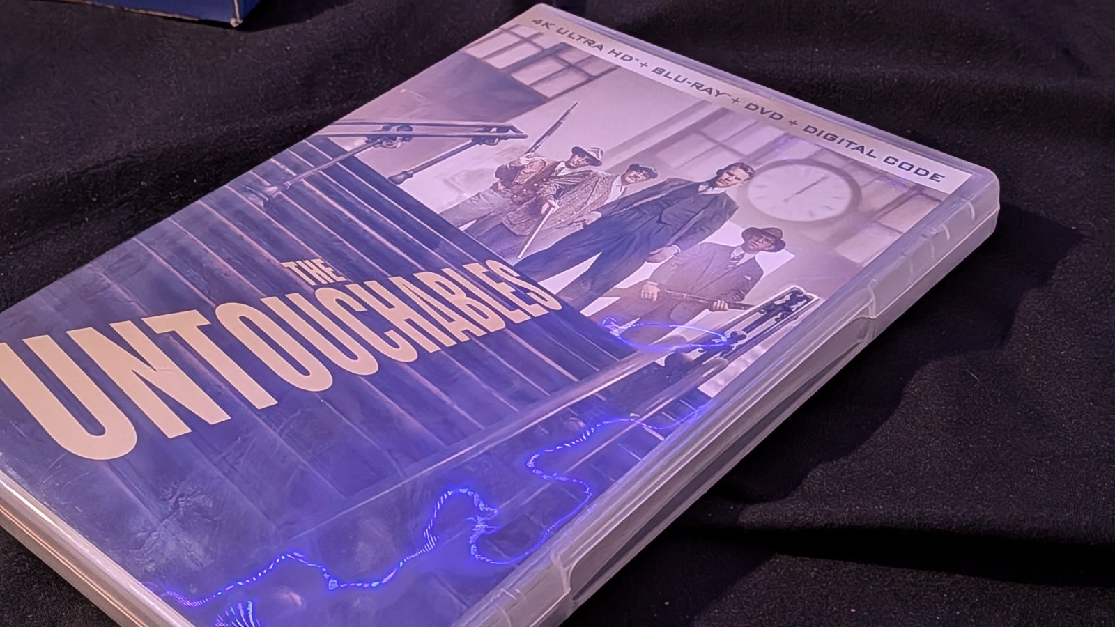 The Untouchables (1987) LIKE NEW 4K UHD + Blu-Ray + DVD + Digital (3 Disc Set)