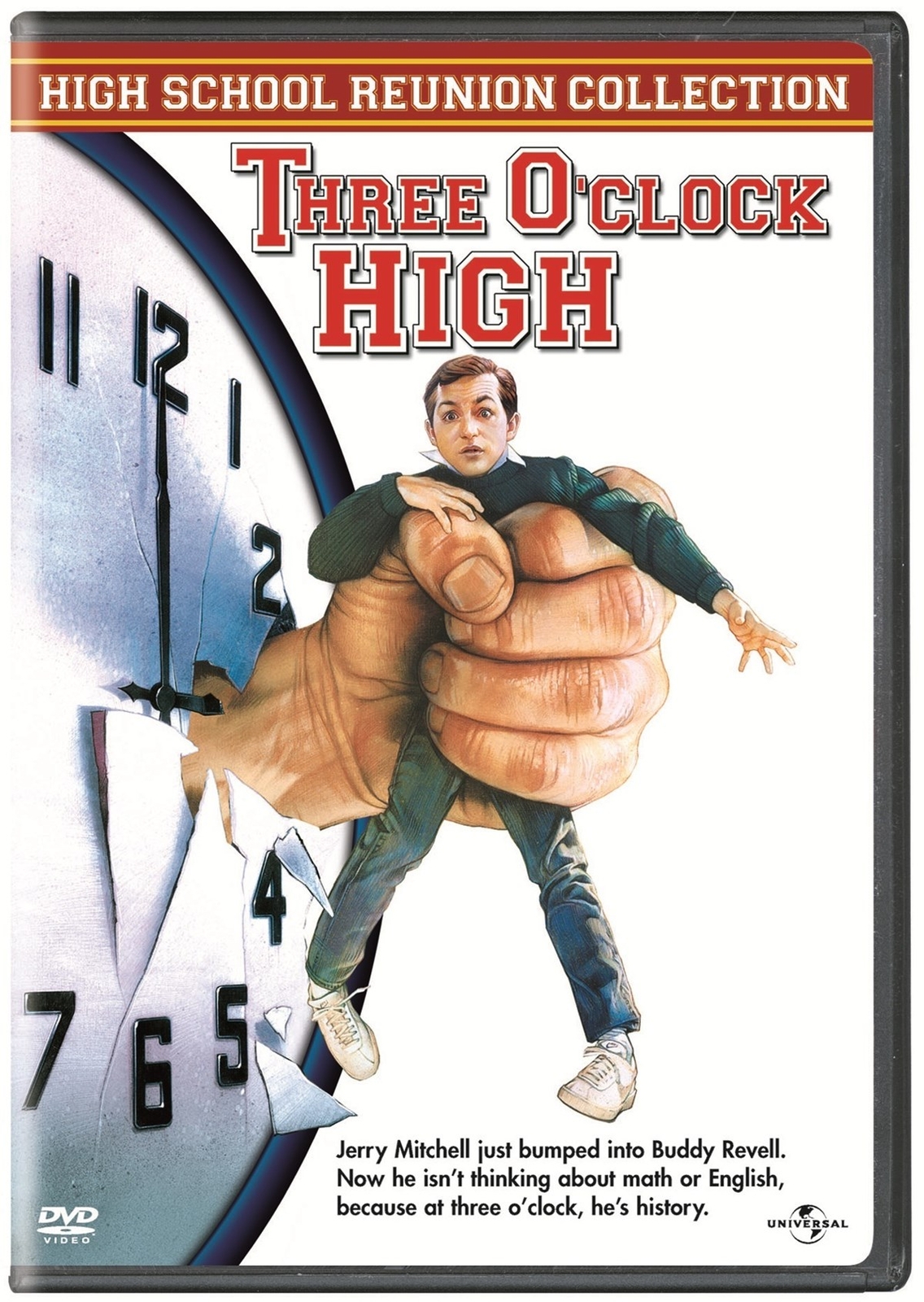 Three O’clock High DVD Casey Siemaszko NEW