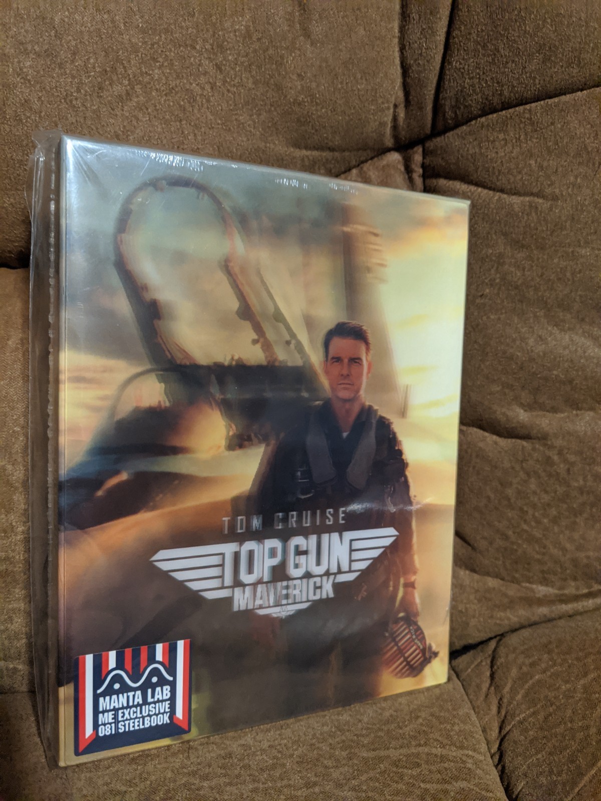 Top Gun: Maverick (4K UHD) Manta Lab Steelbook, Cover A Lenticular, see pics!
