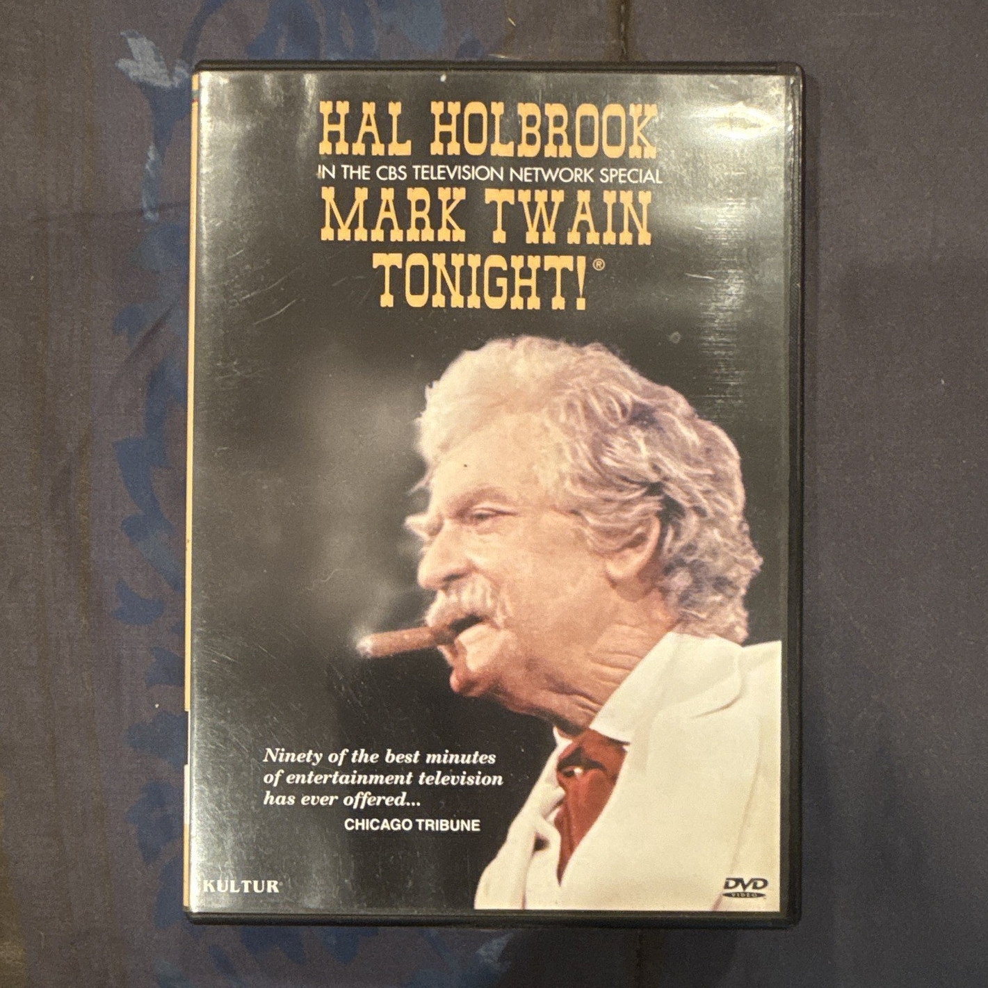 Kultur Mark Twain Tonight! DVD Hal Holbrook David Susskind NR 90 min NTSC