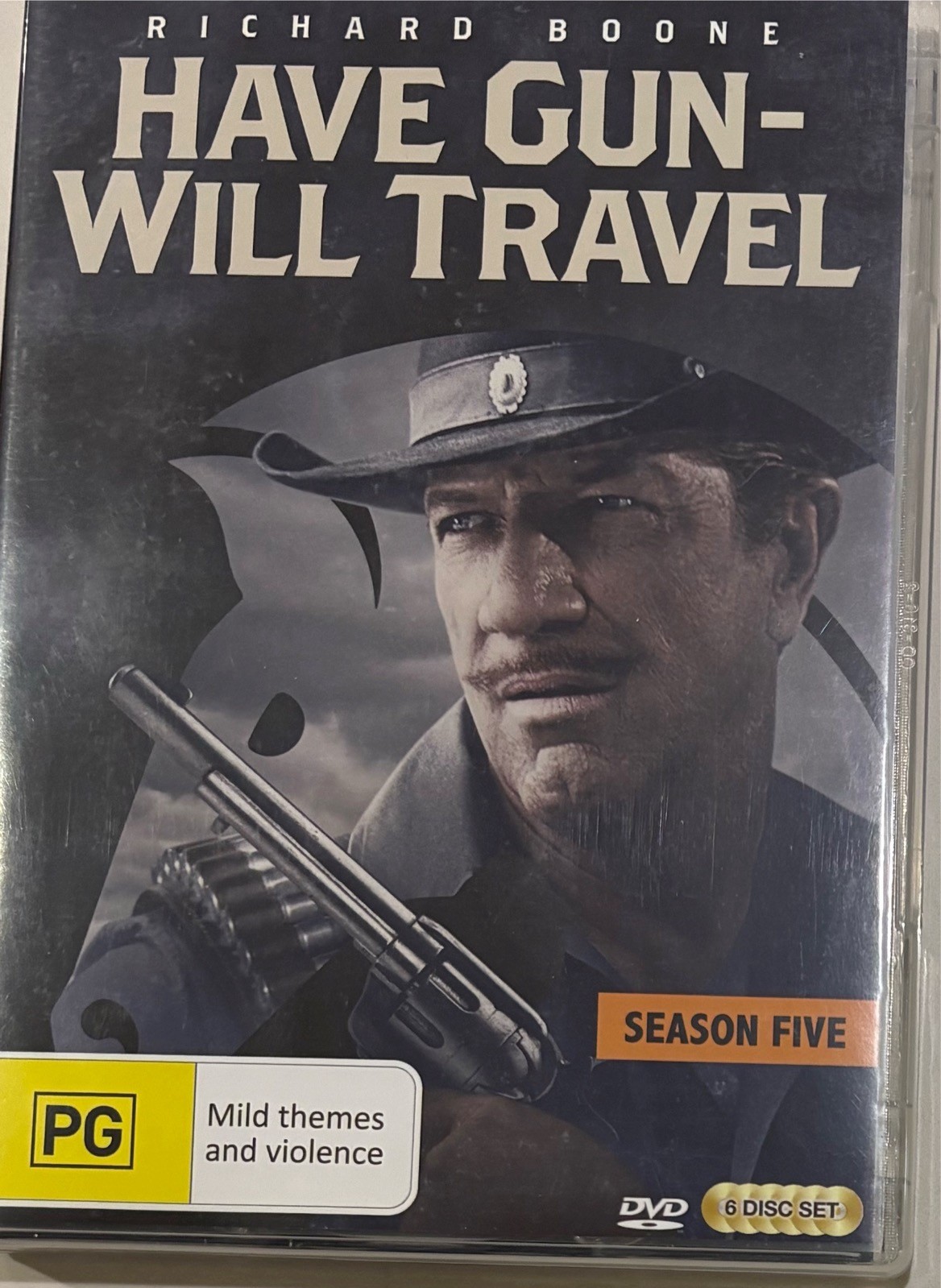 HAVE GUN WILL TRAVEL – Season 5 6 x DVD Set AS NEW! Complete Fifth Series Five