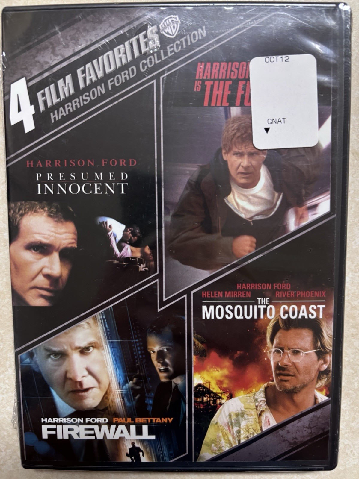 4 Film Favorites Harrison Ford Collection Presumed Innocent, Fugitive, Firewall