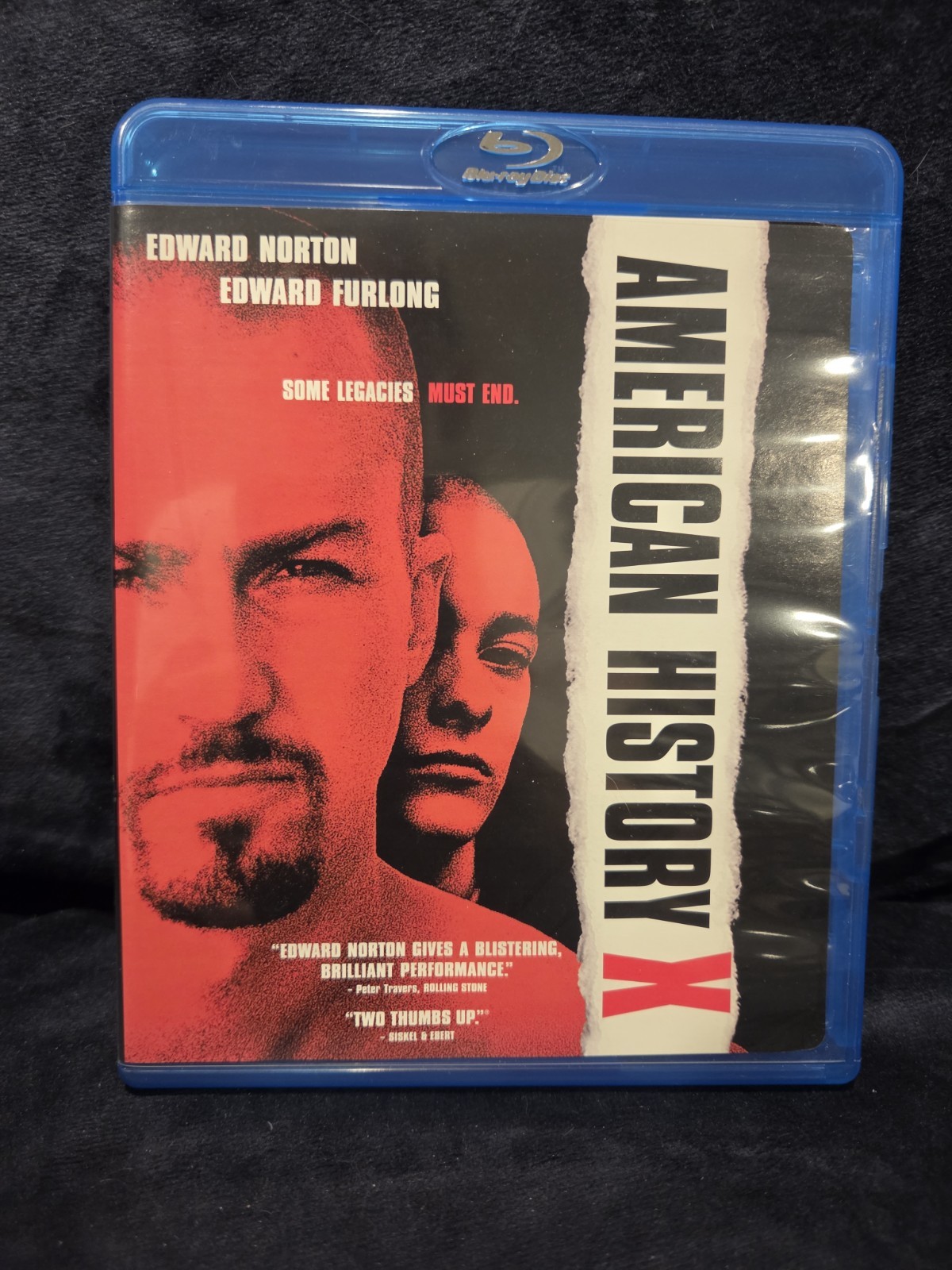 American History X (Blu-ray, 1998) – Edward Norton – LIKE NEW