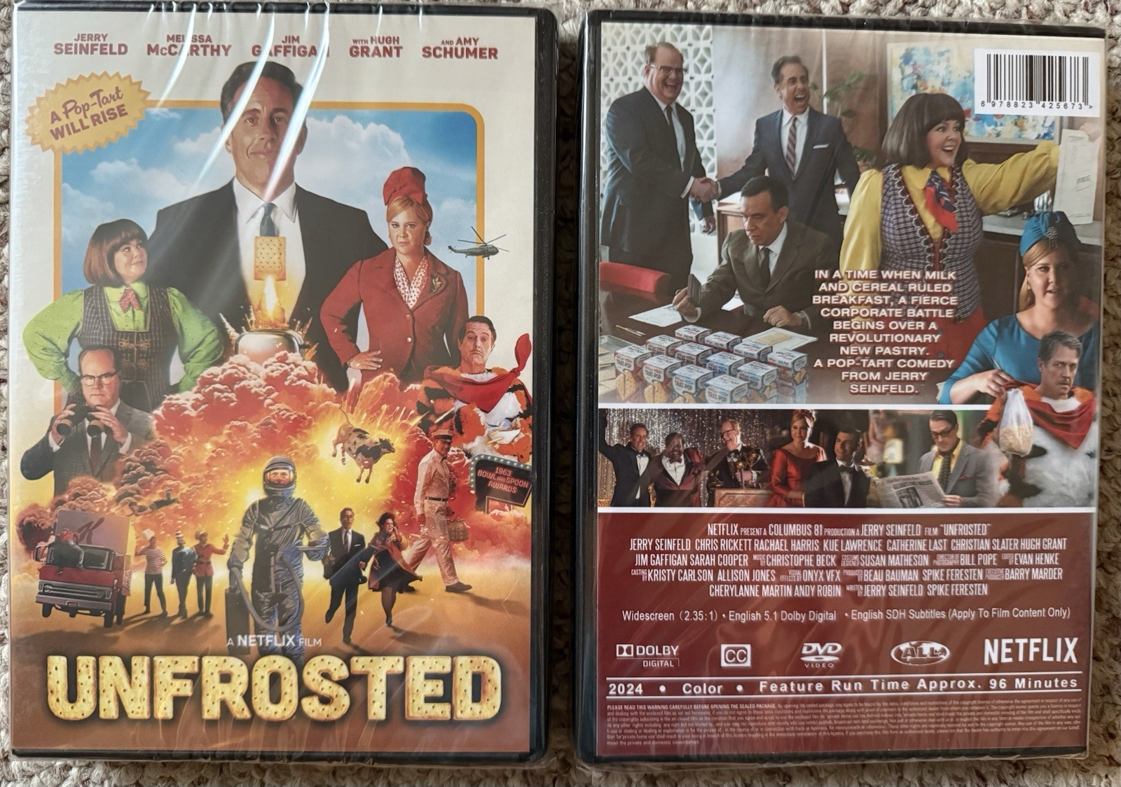 Unfrosted (2024) DVD, Brand New, Sealed