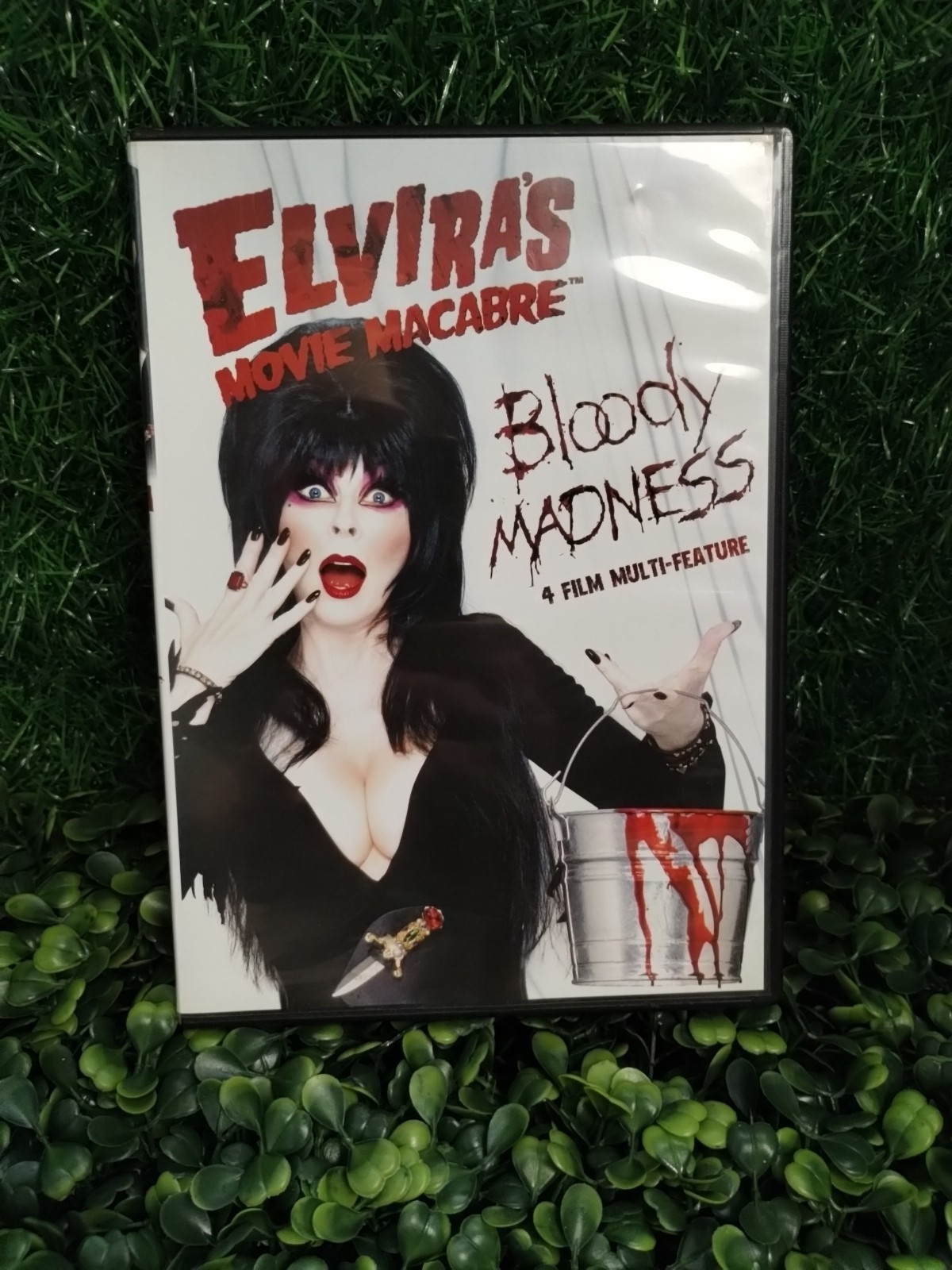 ELVIRA’S MOVIE MACABRE 2012 DVD 4 Film Multi-Feature BLOODY MADNESS Horror CULT