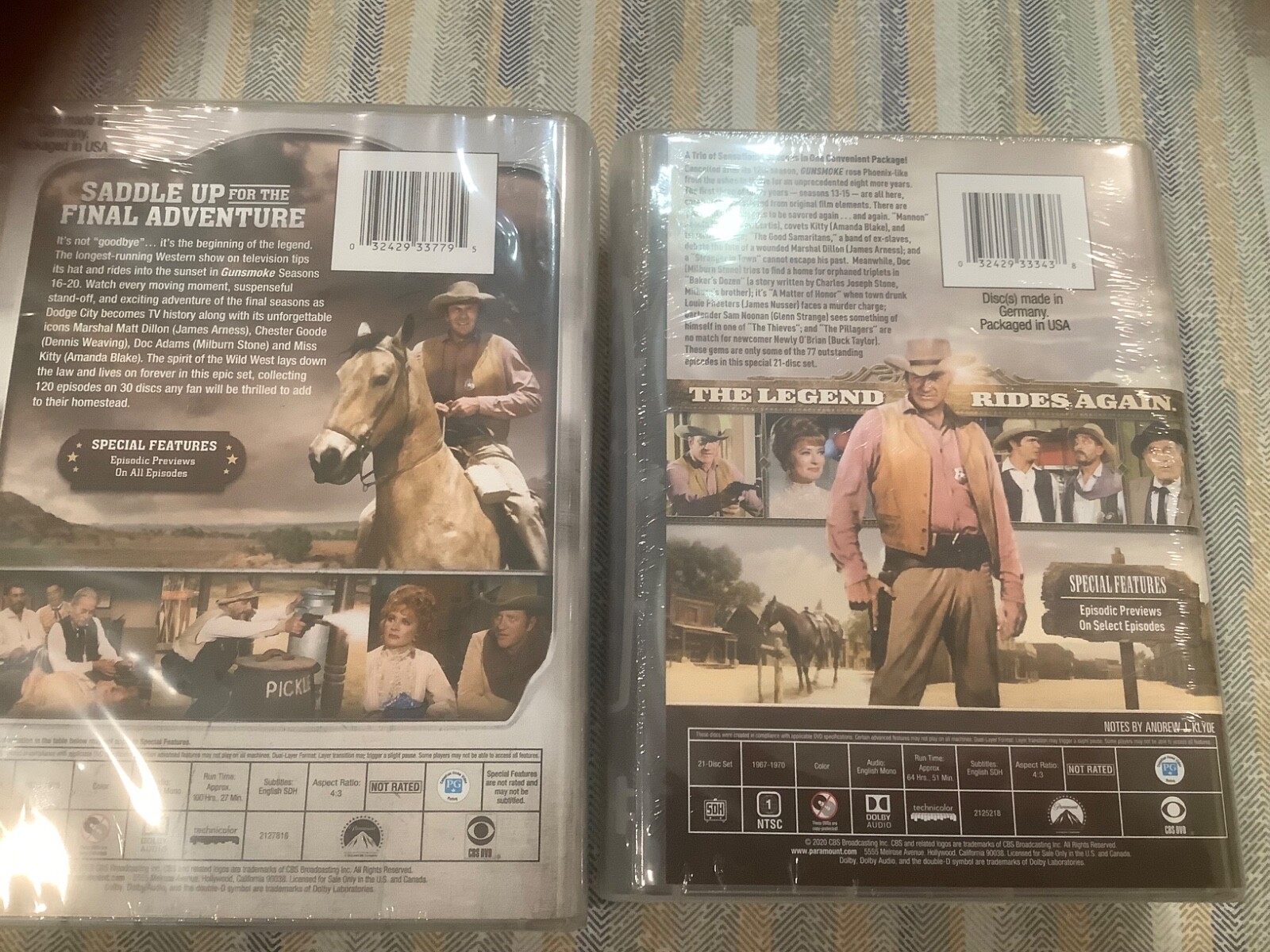 GUNSMOKE: The Complete Season 13 – 20, BRAND NEW SEALED