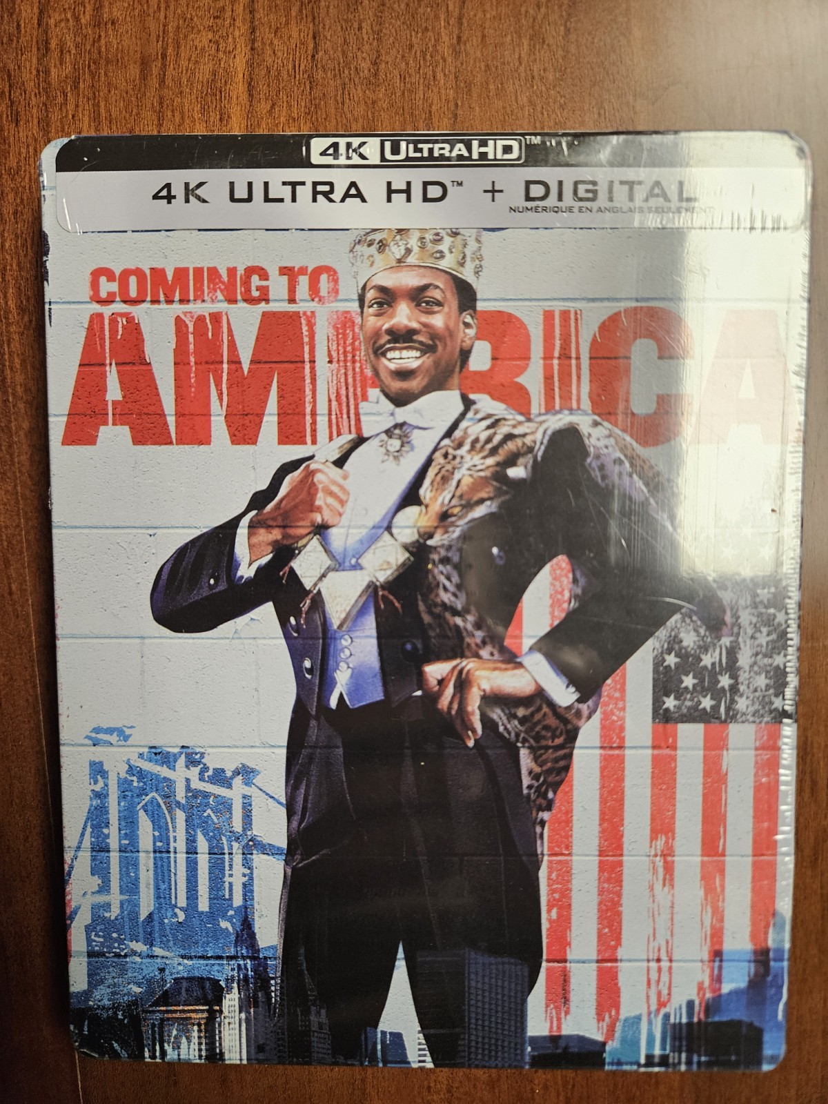 COMING TO AMERICA STEELBOOK 4K Ultra HD + Blu-ray *NEW* UHD Limited Edition