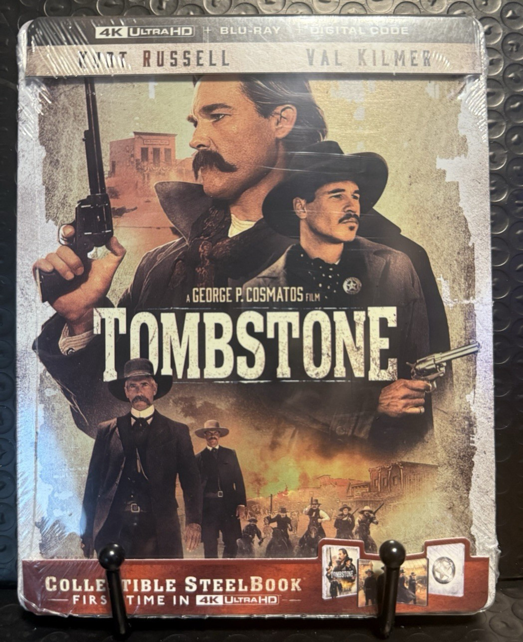 TOMBSTONE (4K UHD + BLU-RAY + DIGITAL* – LIMITED EDITION STEELBOOK)