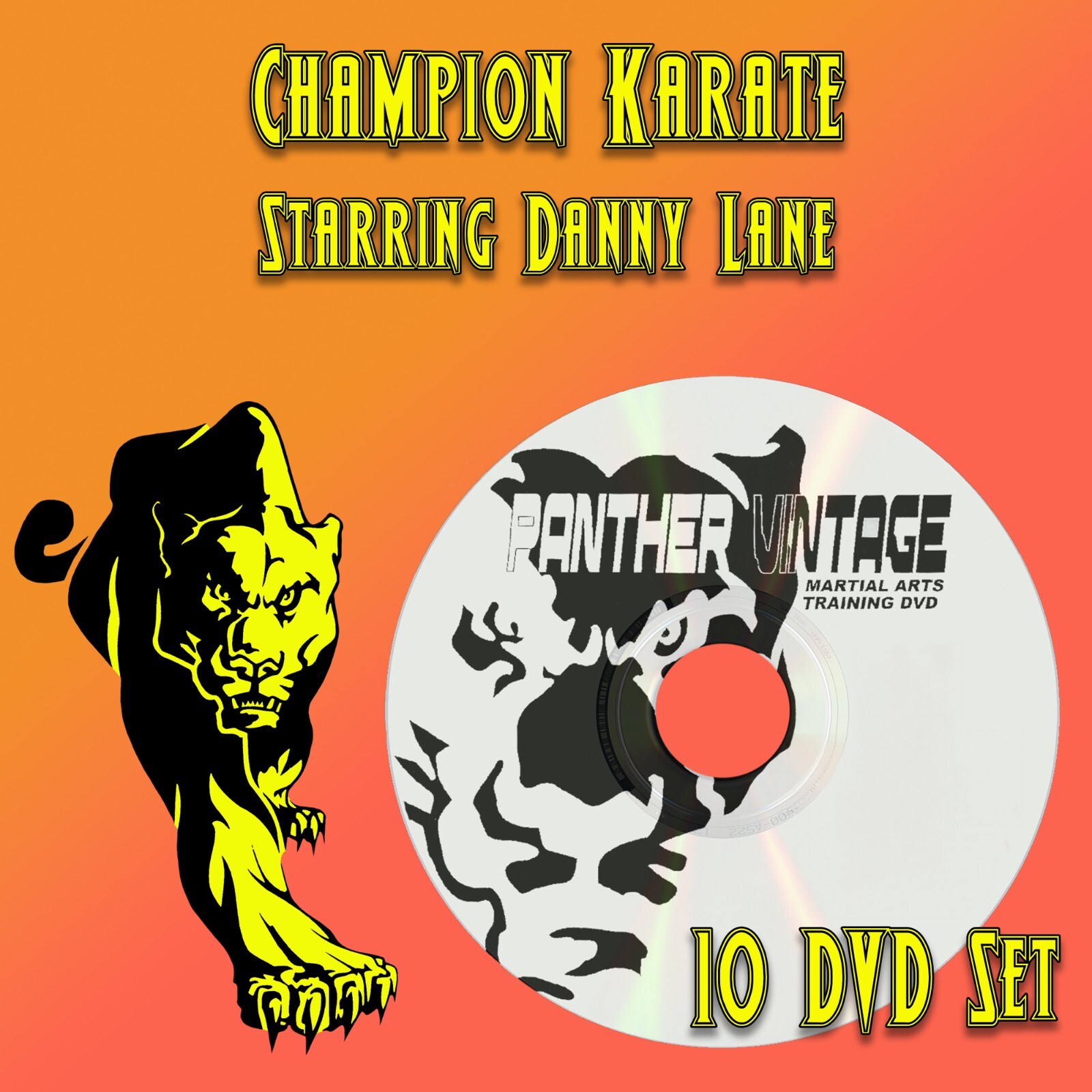 Champion Karate starring Danny Lane (10 DVD Set)
