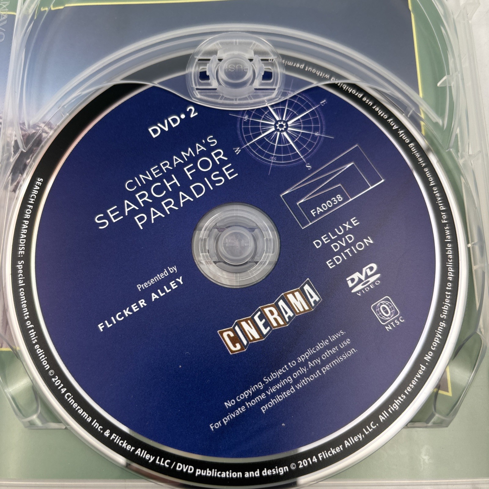 Cinerama Search for Paradise Blu-ray DVD Set 2014 Deluxe Edition Lowell Thomas