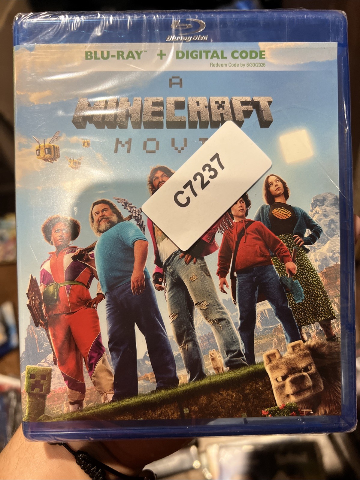 A Minecraft Movie (Blu-ray + Digital 2025) Jack Black / Jason Momoa