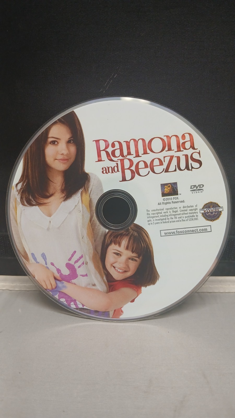 Ramona and Beezus DVD Disc Wallace Macdonald 2010 Family-Live Action 103min G