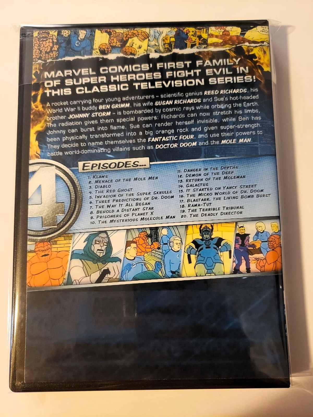 Fantastic Four 1967 Complete Animated Series DVD Set