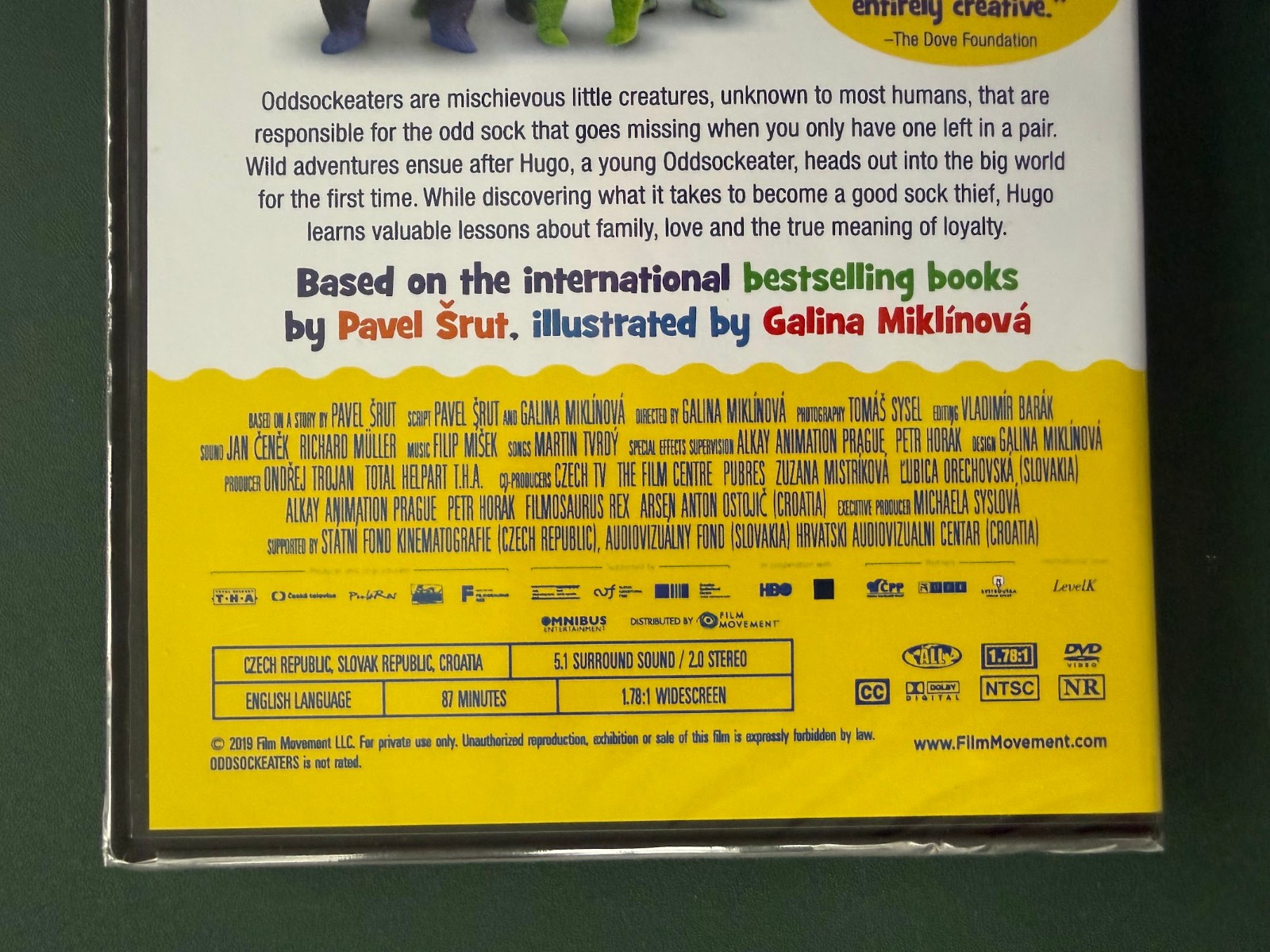 Oddsockeaters (DVD) 2019, children’s video, MINT, FACTORY SEALED, Ohio seller