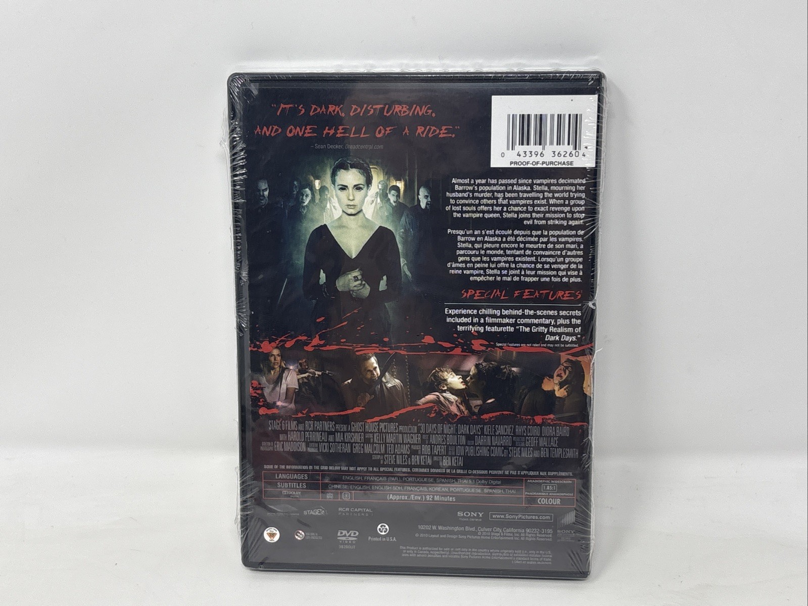 30 Days of Night: Dark Days DVD Horror (2010) NEW