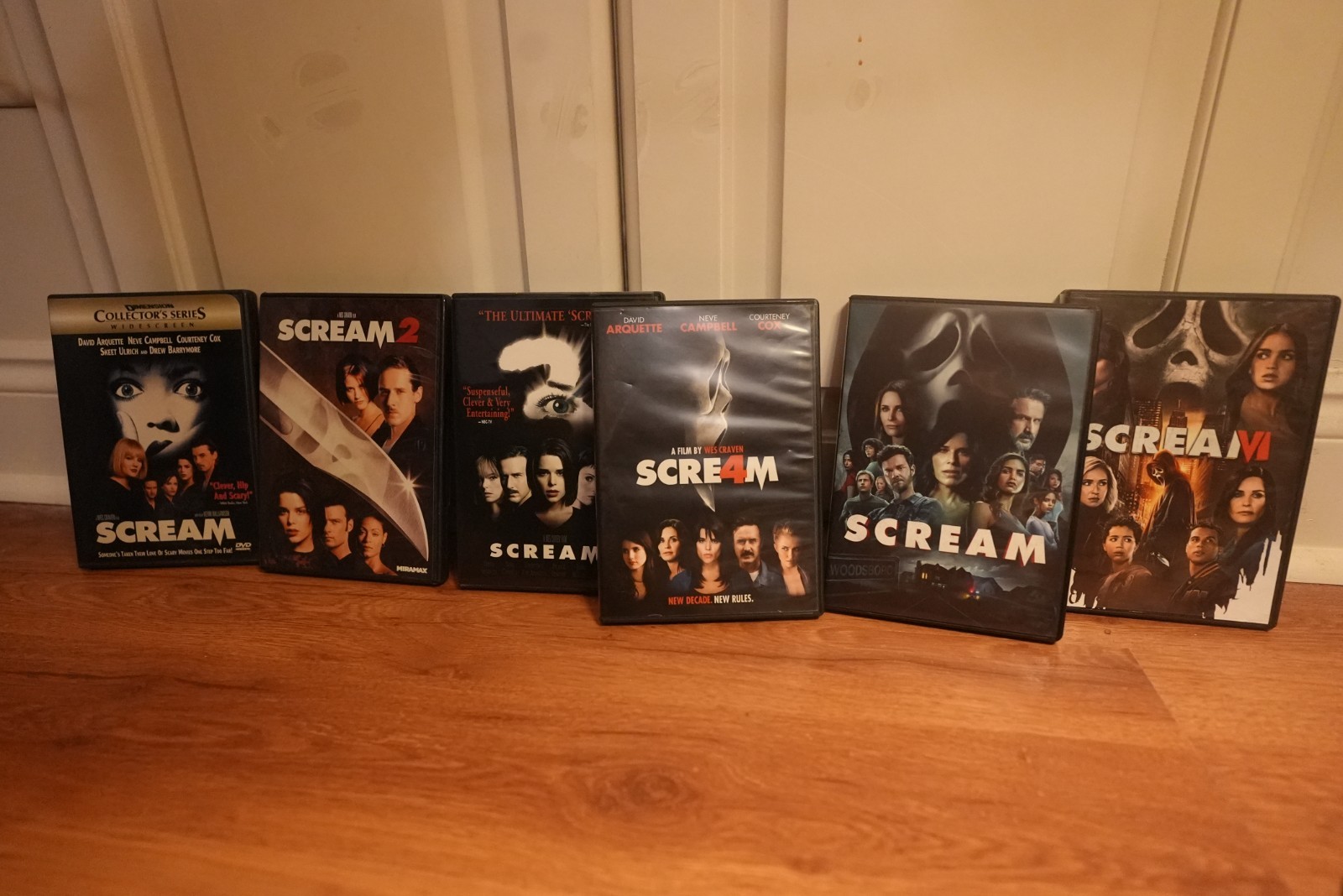 Scream All 6 Movies on (DVD)