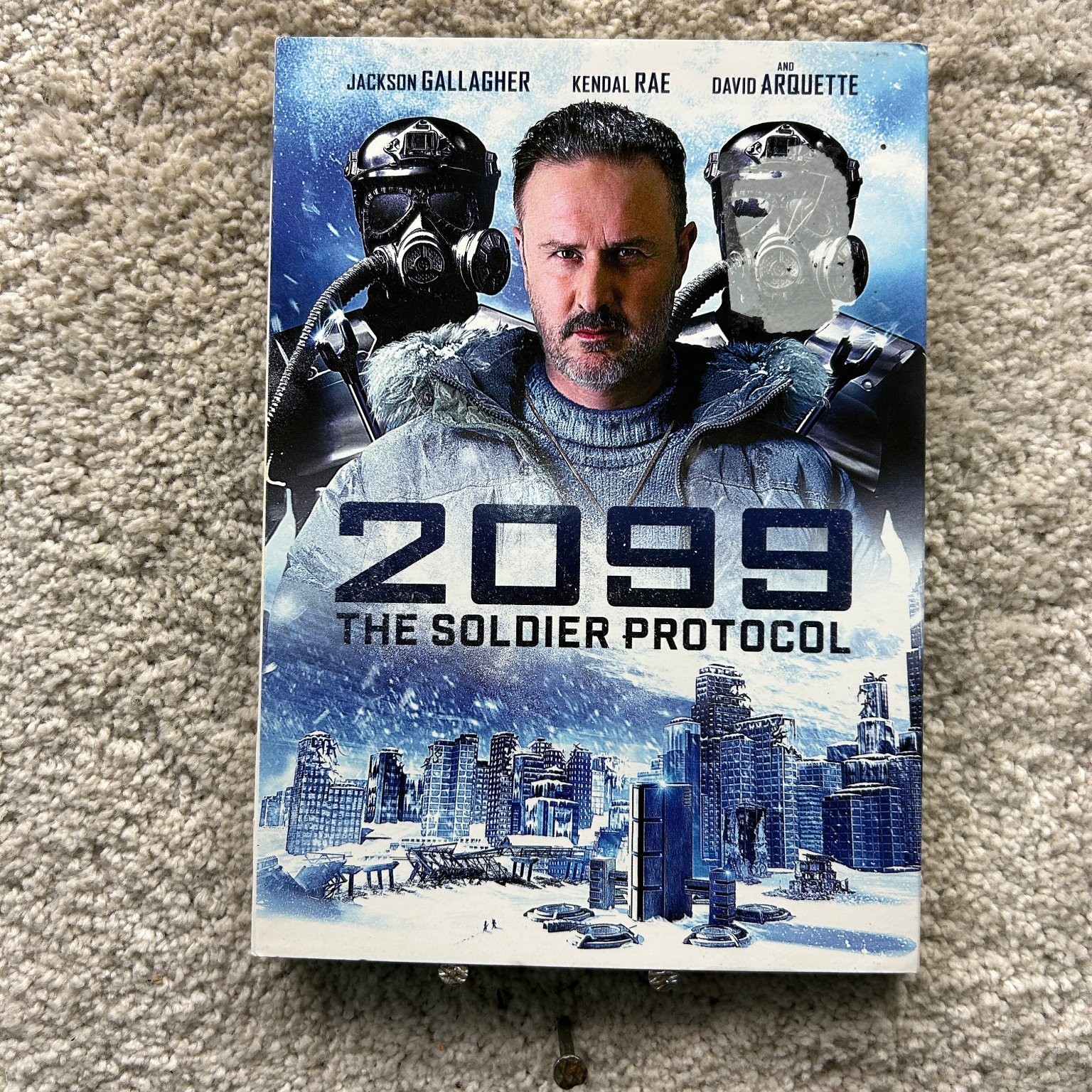 2099 The Soldier Protocol DVD 2020 David Arquette Action Sci-Fi Widescreen