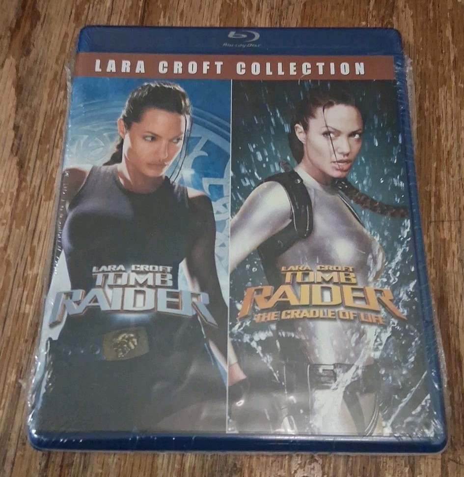 LARA CROFT: TOMB RAIDER/LARA CROFT TOMB RAIDER: THE CRADLE OF LIFE. Blu-Ray. NEW