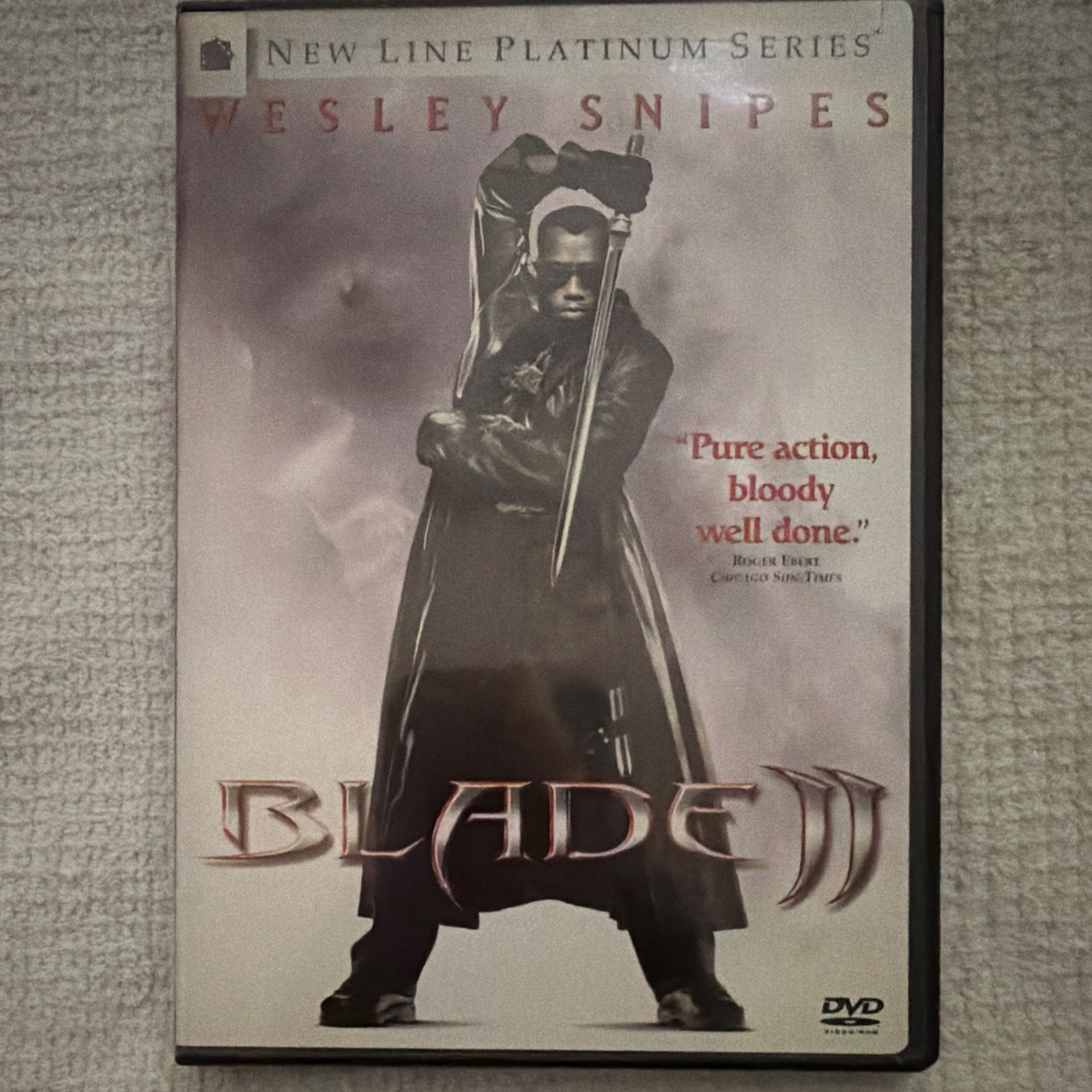 Blade II DVD Platinum Series 2-Disc Set R English Subs del Toro 117 min