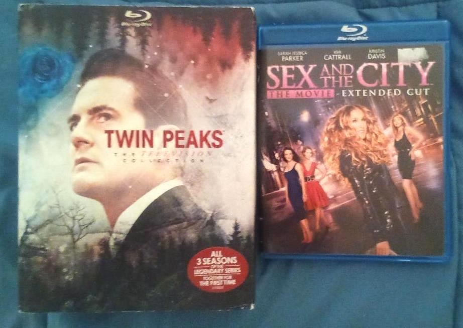 TWIN PEAKS THE TELEVISION COLLECTION (BRAND NEW!!!) + SEX IN THE CITY THE MOVIE
