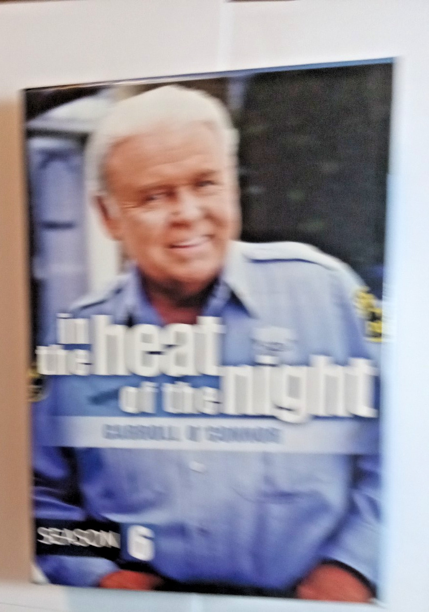 In the Heat of the Night: Season 6 (DVD, 2014, 5-Disc Set) CARROLL O’CONNOR
