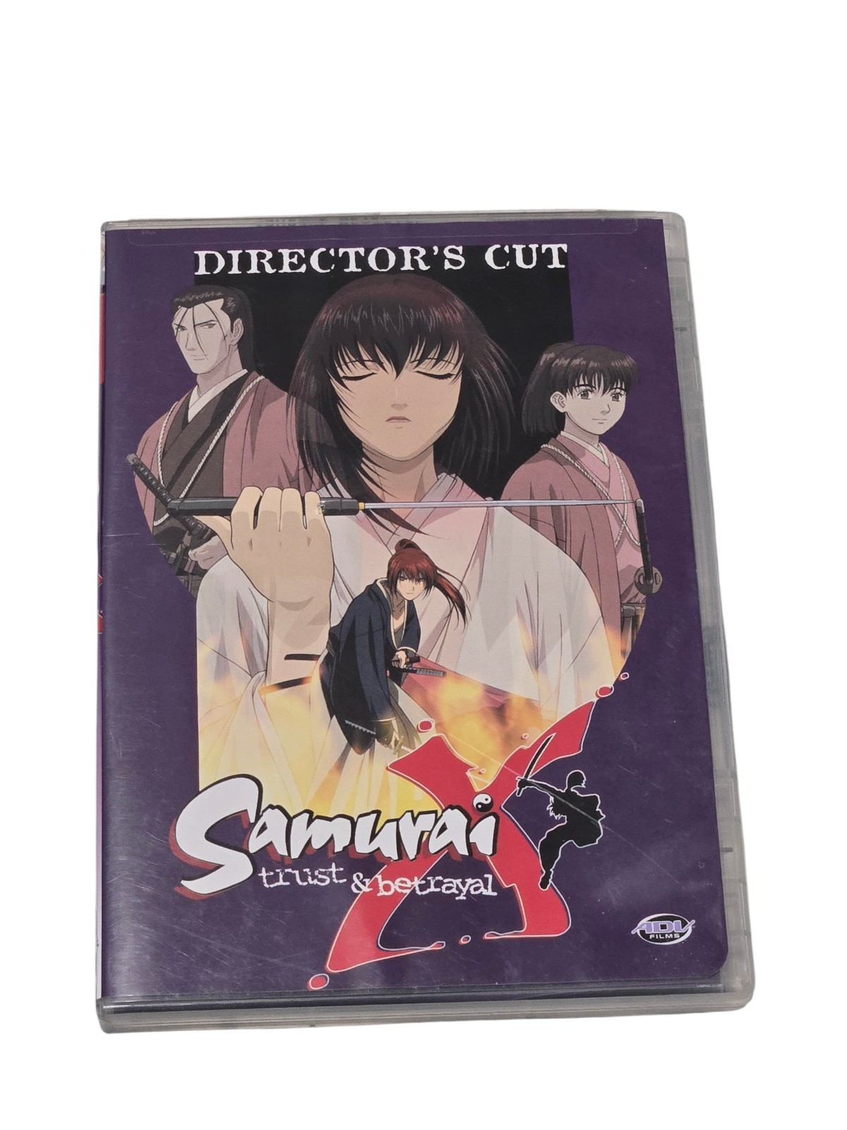 Samurai X: Trust & Betrayal Director’s Cut DVD Anime Rurouni Kenshin Franchise