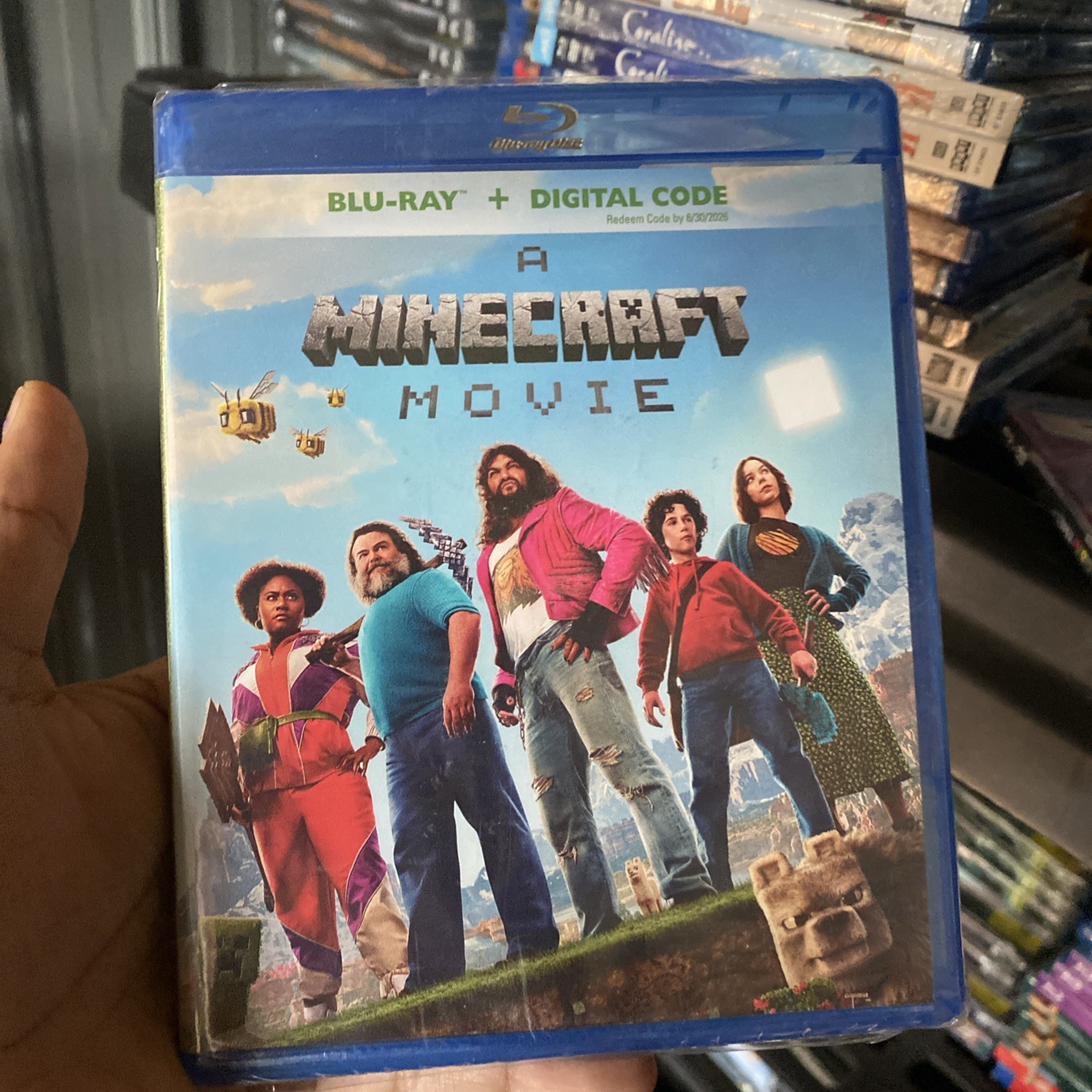 A Minecraft Movie (2025) Blu-ray + Digital NEW