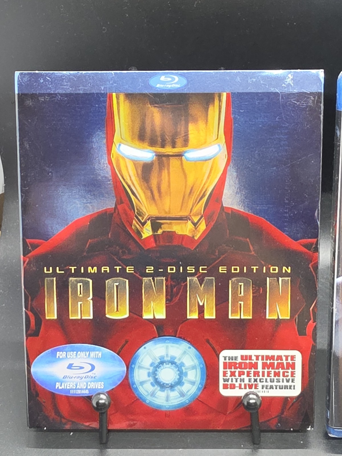 Iron Man (Blu-ray 2 Disc Ultimate Edition With Slipcover) OOP New Sealed Downey