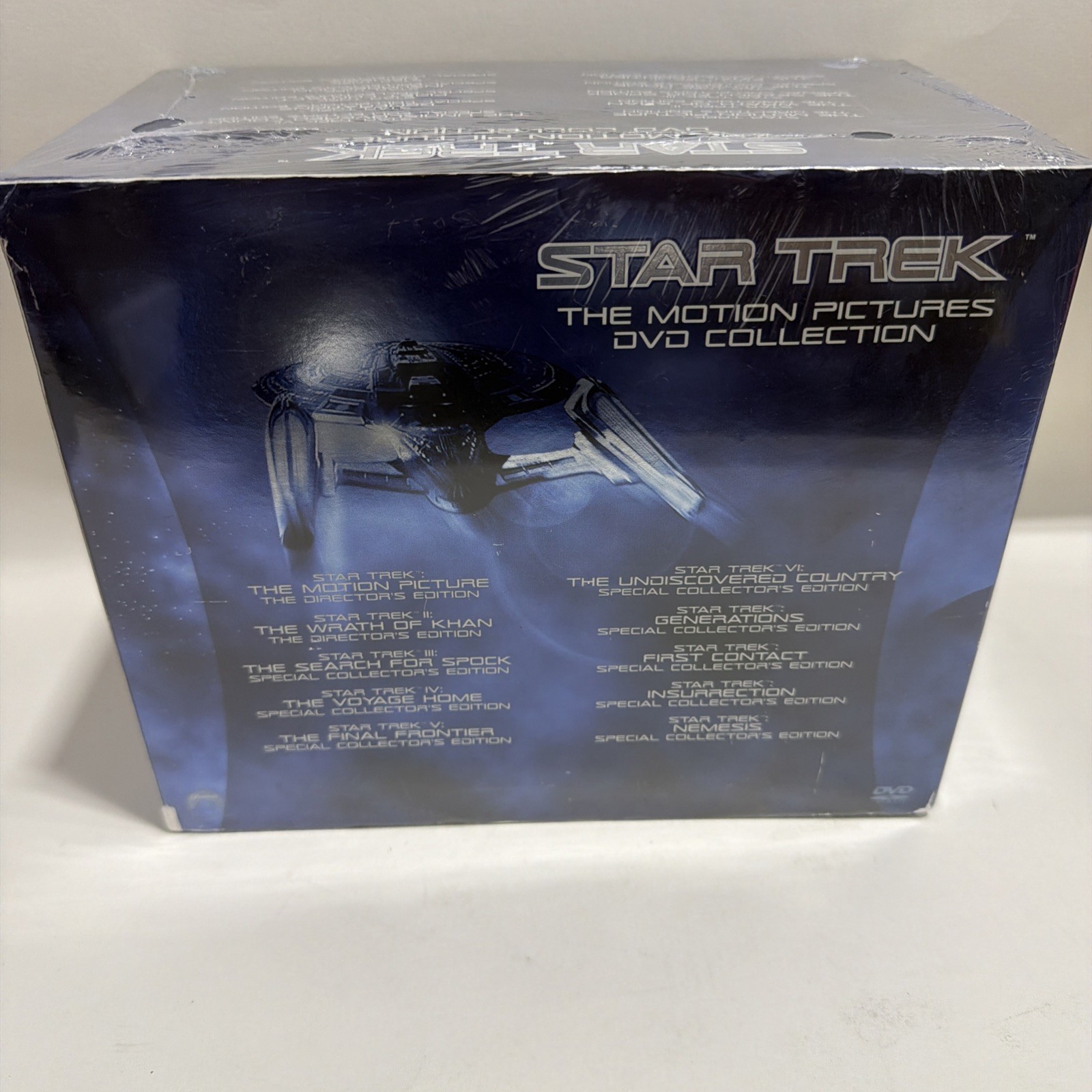 Star Trek The Motion Pictures DVD Collection 10 Movie Box Set Like New