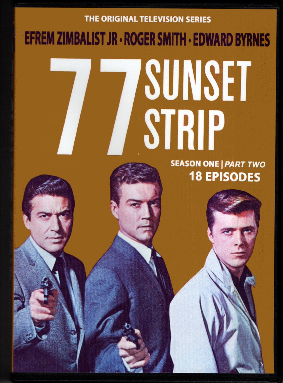 77 SUNSET STRIP (1959) Season 1 / Part 2 / 18 Episodes on 4 Extended Disc Set