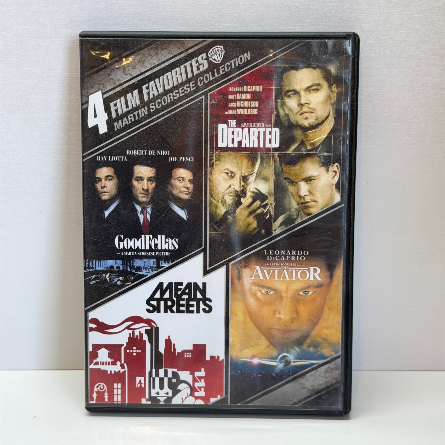 4 Film Favorites Martin Scorsese Collection DVD 2007 DiCaprio De Niro
